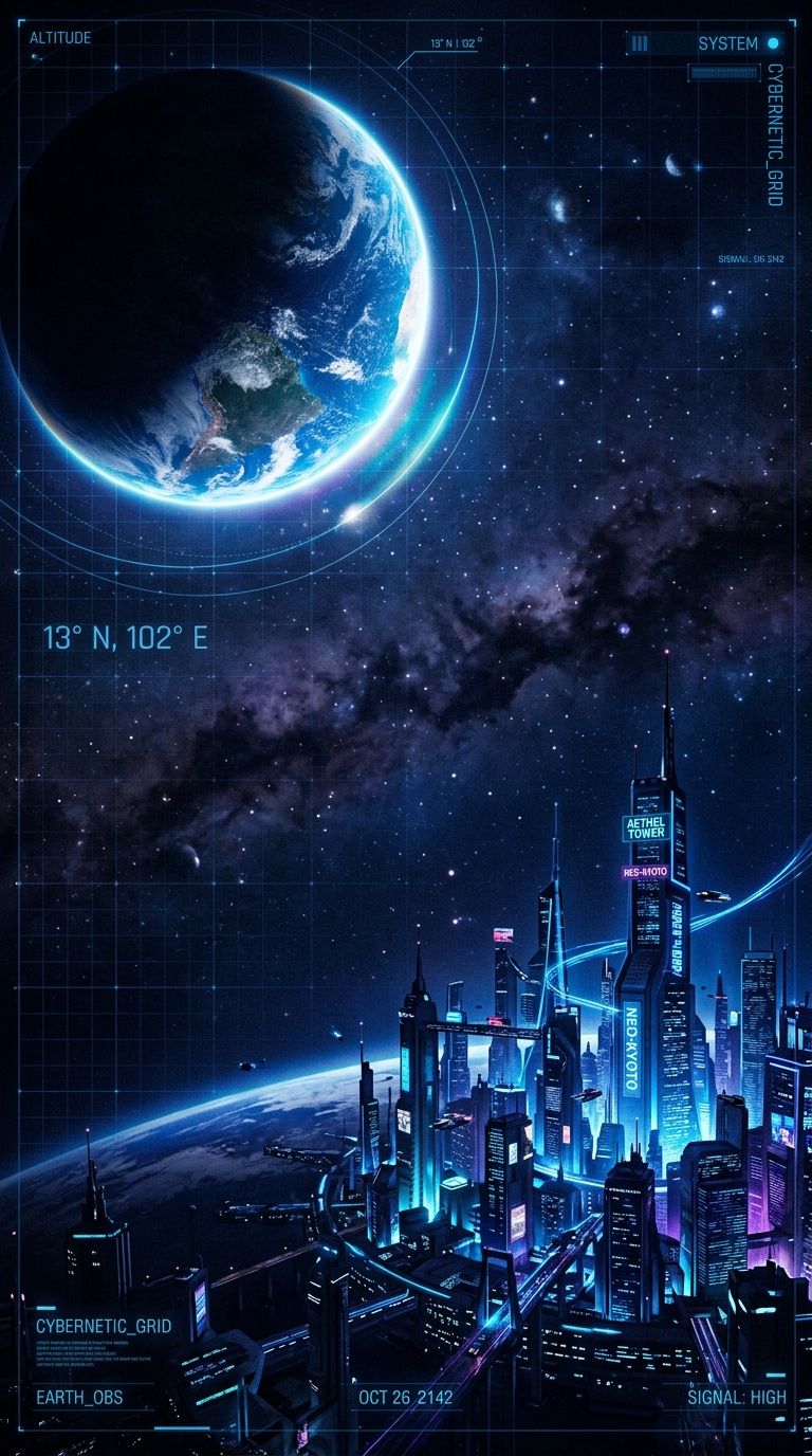 Cyber Grid Earth